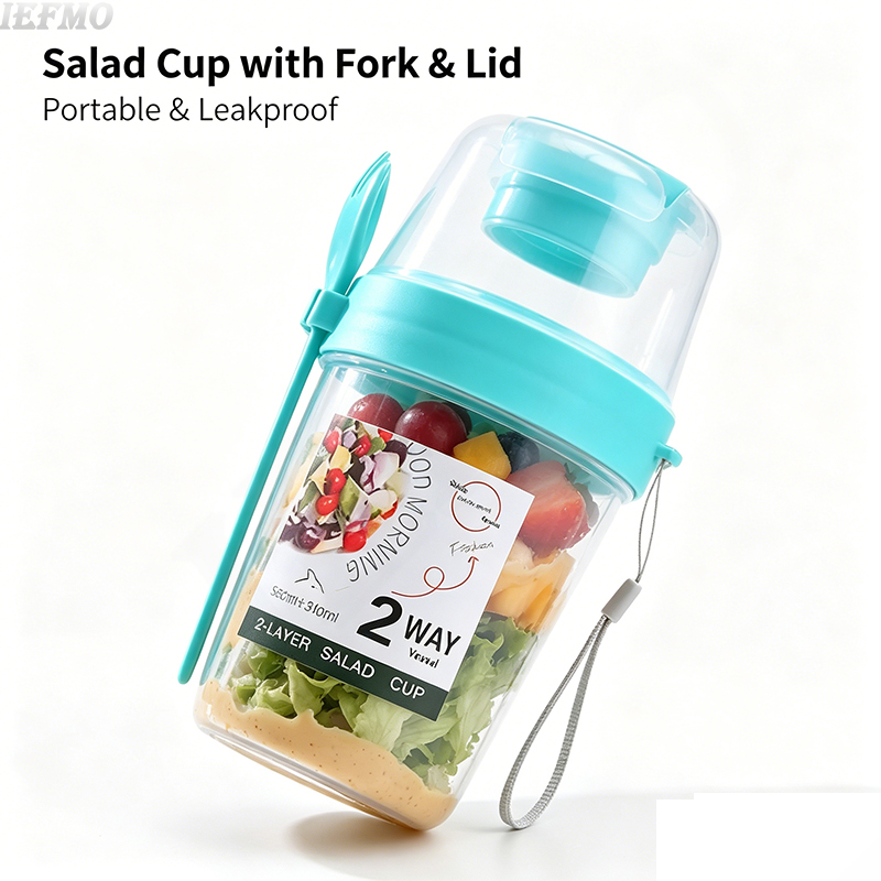 Food Snacks For Weight Loss - Conjunto de tigelas para salada portátil