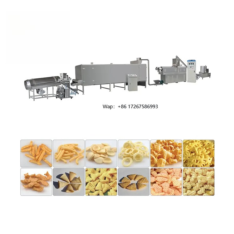 Food Snacks Making Machine - Alta qualidade multifuncional trigo farinha de