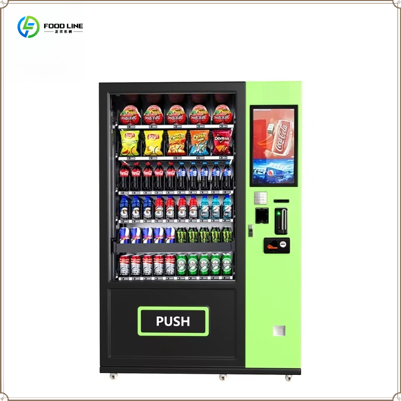 Food Drink Snacks - Máquina de Venda Automática Inteligente para