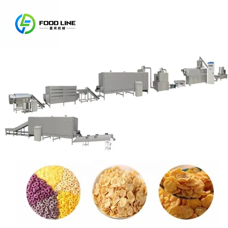 Food Snacks Making Machine - Máquina Personalizada de Produção de Flocos