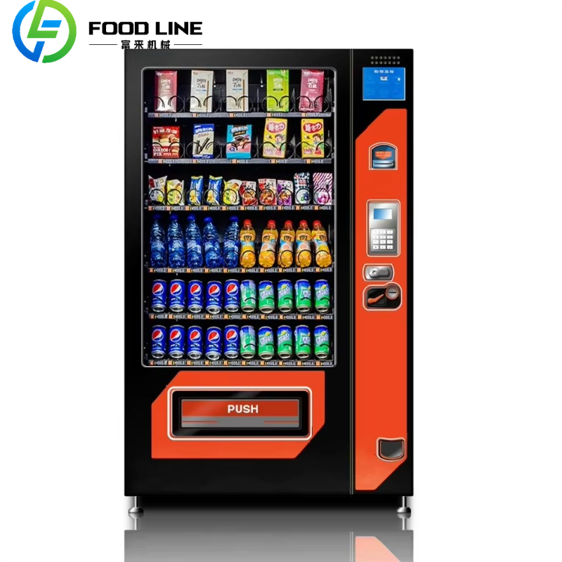 Food Drink Snacks - Máquina de Venda Automática Inteligente Personalizada
