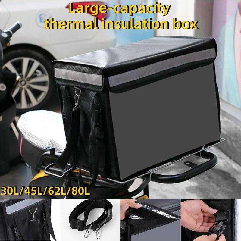 Food Snacks Delivery - Caixa Térmica Impermeável de Grande Capacidade