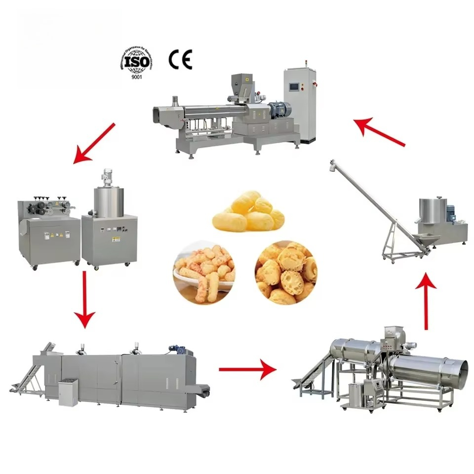 Alta qualidade multifuncional  - Food Snacks Making Machine avaliação e preço