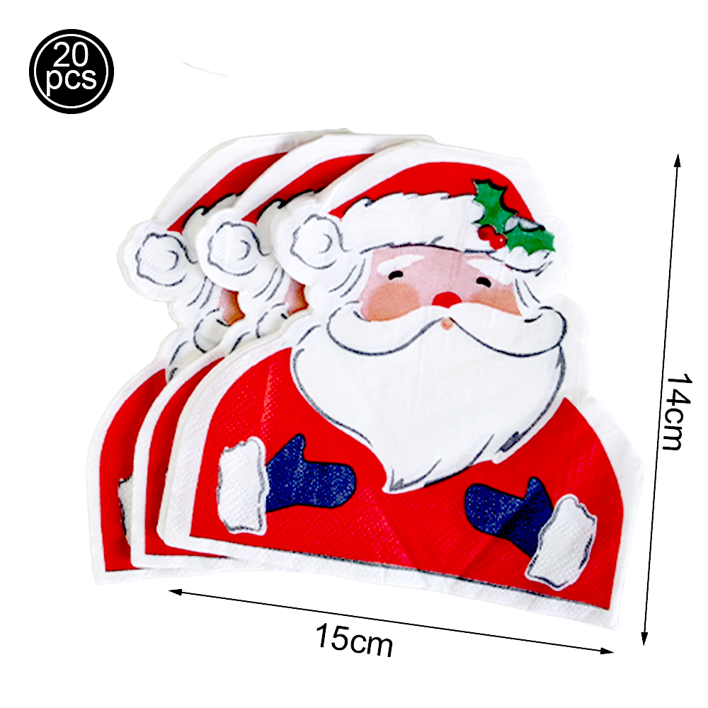 Utensílios de Mesa Descartávei - Xmas Food Snacks avaliação e preço
