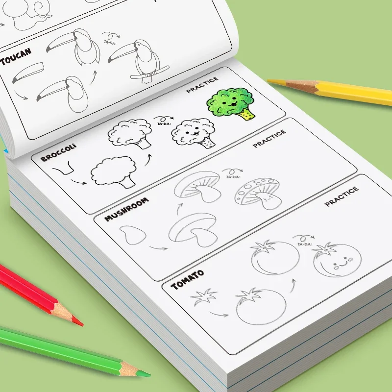 Livro de Atividades de Desenho - Food Snacks Coloring Book avaliação e preço