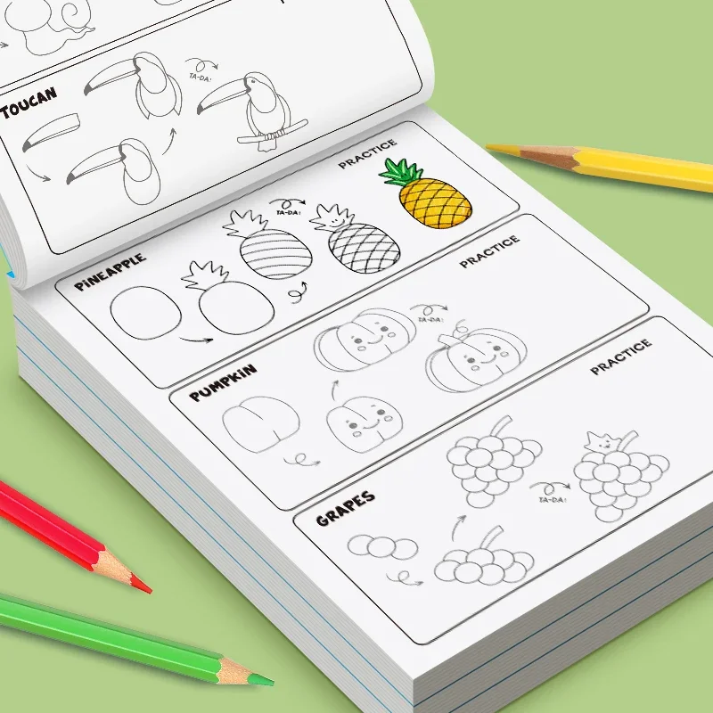 Livro de Atividades de Desenho - Food Snacks Coloring Book avaliação e preço