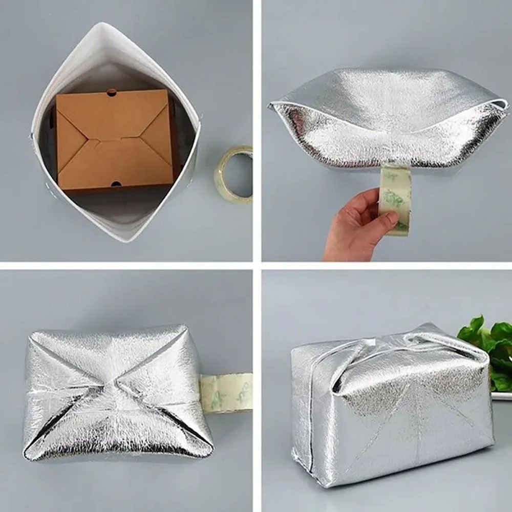Pacote com 50 Sacos de Alumíni - Food Snacks Delivery avaliação e preço
