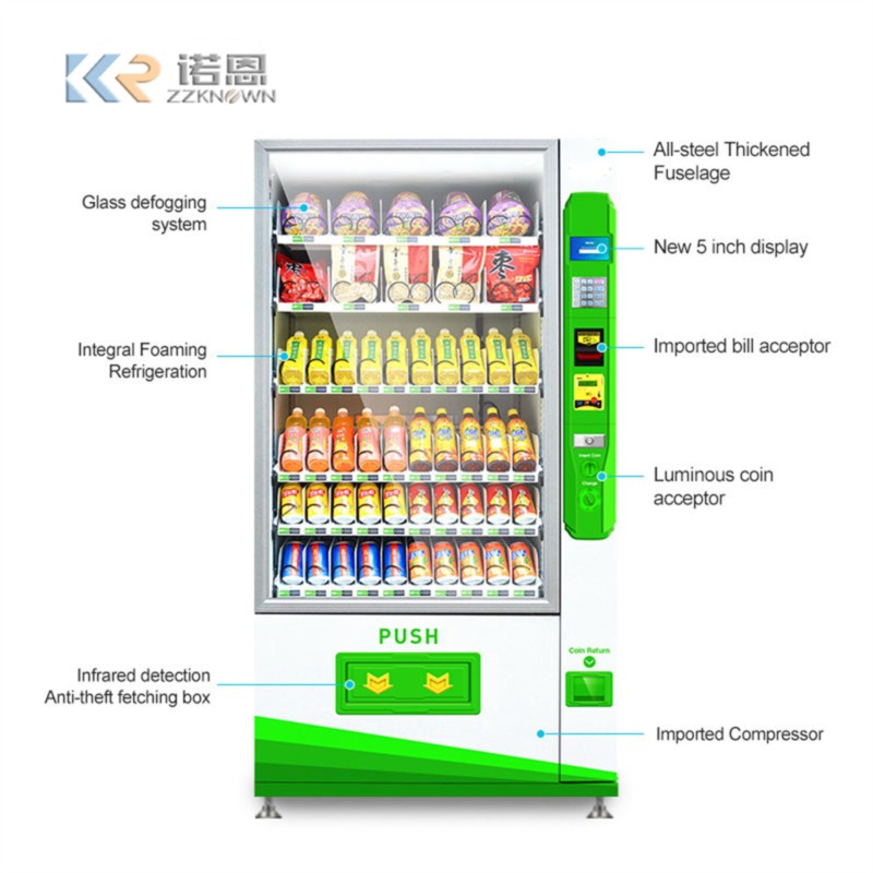 Máquina de Venda Automática de - Food Drink Snacks avaliação e preço
