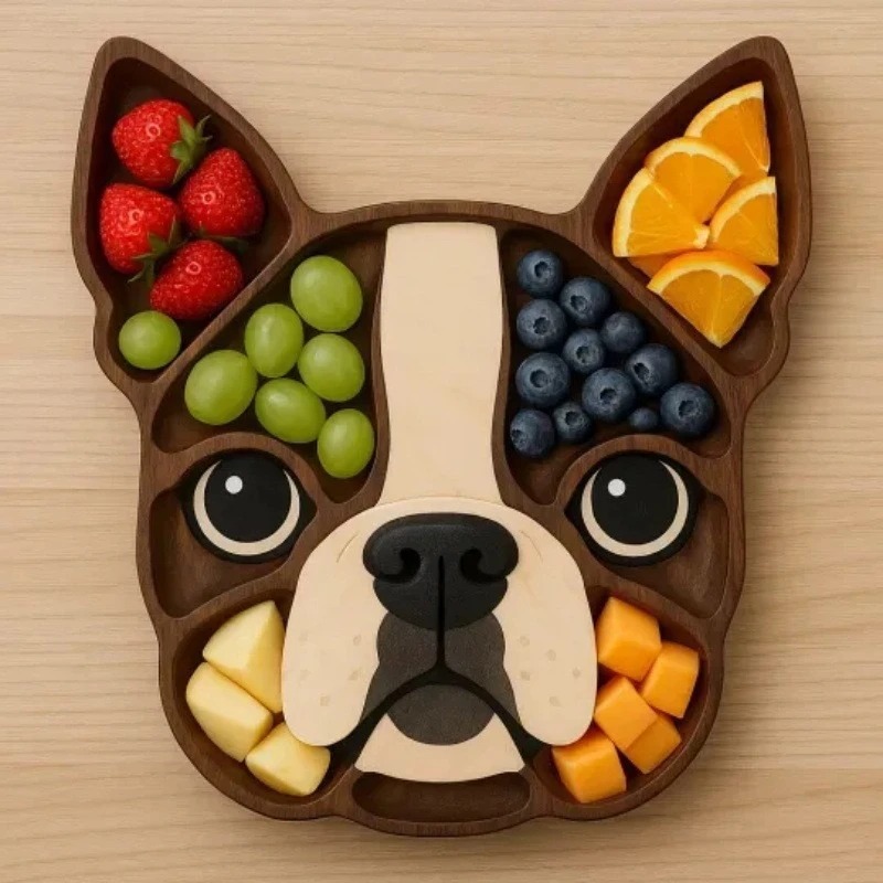 Bandeja de madeira para servir - Food Platter Snacks avaliação e preço
