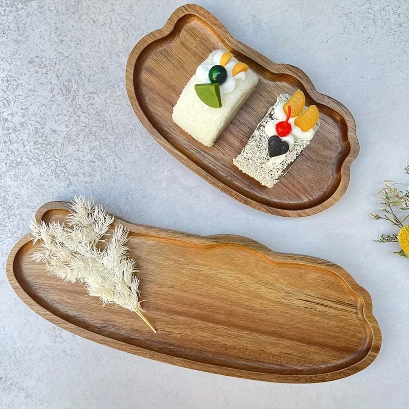 Novo! Bandejas de Madeira Esti - Food In Japanese Snacks avaliação e preço