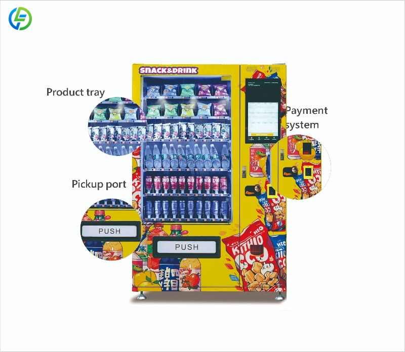 Máquina de venda automática de - Food Drink Snacks avaliação e preço