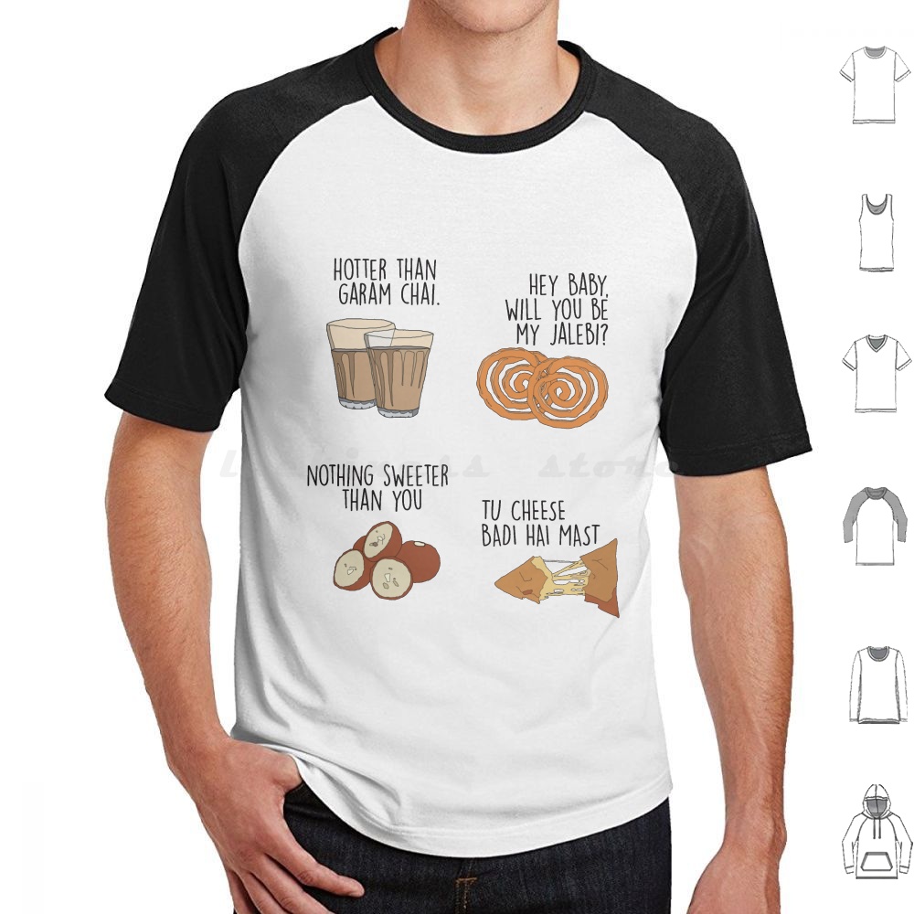 Pacote Indiano. Camiseta Snack - Food Snacks Indian avaliação e preço