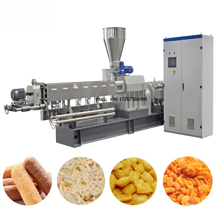 Linha de Produção de Alimentos - Food Snacks Making Machine avaliação e preço
