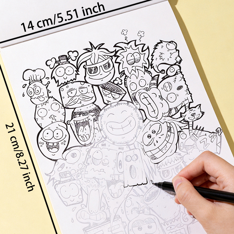 Livro de Colorir Desenhado à M - Food Snacks Coloring Book avaliação e preço